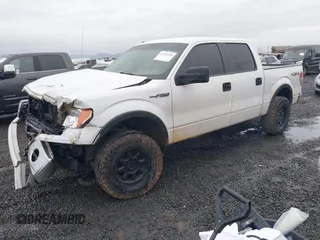 2014 Ford F-150 XL with VIN 1FTFW1EF1EFB50926, listed as a IAAI auction lot 41721129 with 154,174 mi miles. Bid and sale history available at carsss.com. Image 2.
