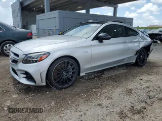2020 Mercedes-Benz C 43 AMG z VIN W1KWJ6EB0LG027821, wystawiony jako Copart lot #60077765 z przebiegiem 35 016 mil mil oraz Czysty tytuł • Clean title. Historia ofert i sprzedaży dostępna na DreamBid. Obrazek 1.