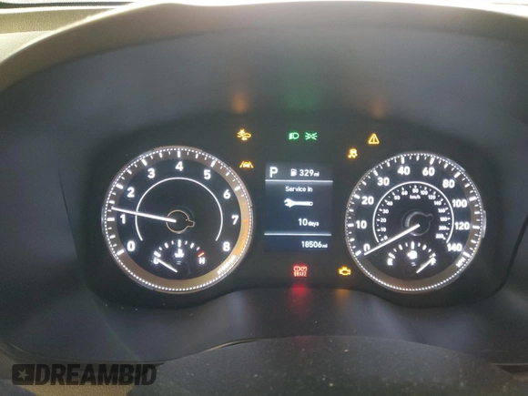 2022 Hyundai Venue SEL with VIN KMHRC8A30NU201379, listed as a Copart auction lot 59444425 with 18,506 mi miles and Salvage title. Bid and sale history available at DreamBid. Image 9.