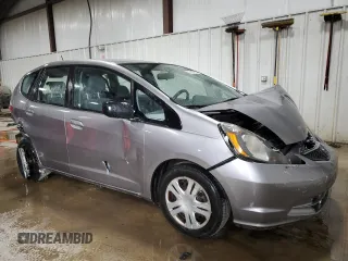 2010 Honda Fit with VIN JHMGE8H24AS013097, listed as a Copart auction lot 53167225 with 151,589 mi miles and Salvage Title. Bid and sale history available at carsss.com. Image 4.