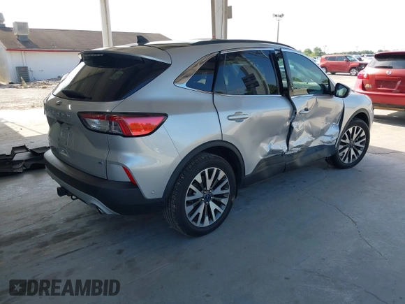 2020 Ford Escape Titanium с VIN 1FMCU9J92LUB28137, выставлен на аукционе IAAI как лот 42370699 с пробегом 53 253 миль миль и . История ставок и продаж доступна на DreamBid. Изображение 4.