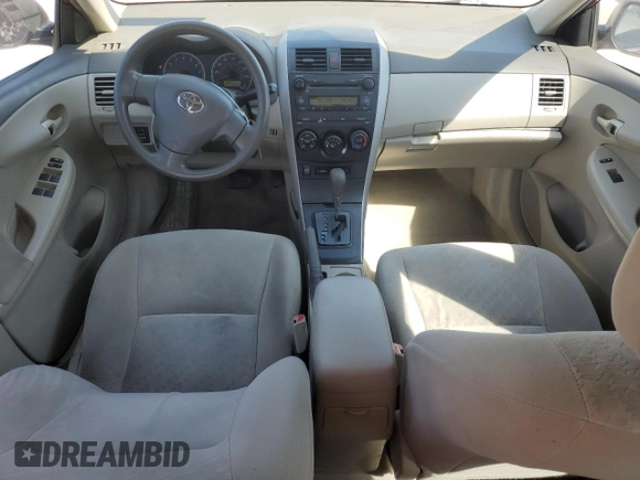 2009 Toyota Corolla with VIN 1NXBU40EX9Z009936, listed as a Copart auction lot 47135755 with 191,867 mi miles and Salvage Title. Bid and sale history available at carsss.com. Image 8.