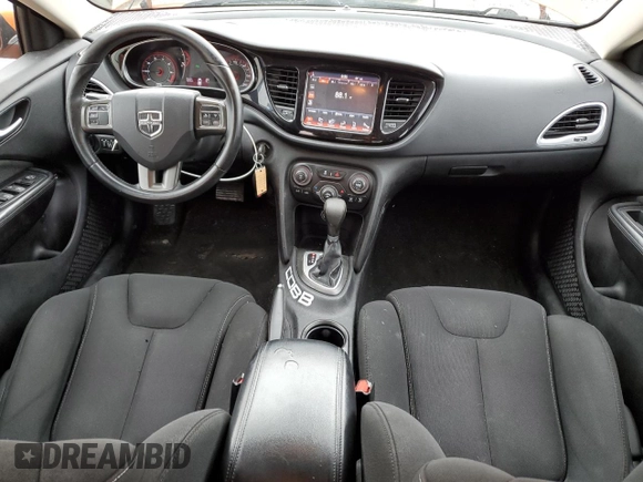 2013 Dodge Dart SXT with VIN 1C3CDFBA7DD315729, listed as a Copart auction lot 53944055 with 160,480 mi miles and Non Repairable. Bid and sale history available at carsss.com. Image 8.