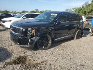 2022 Kia Telluride SX with VIN 5XYP54HC5NG318431, listed as a Copart auction lot 58568835 with 59,299 mi miles and Salvage title. Bid and sale history available at DreamBid. Image 1.