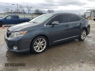 2010 Lexus HS 250h with VIN JTHBB1BA2A2000939, listed as a Copart auction lot 43971425 with 241,565 mi miles and Salvage Title. Bid and sale history available at DreamBid. Image 1.