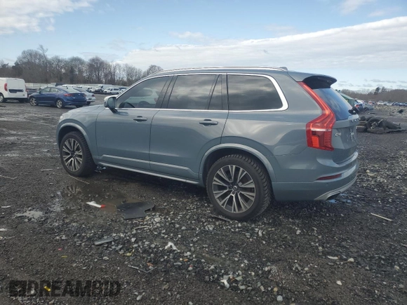 2021 Volvo XC90 Momentum with VIN YV4A221K2M1702621, listed as a Copart auction lot 51053585 with 65,991 mi miles and Salvage Title. Bid and sale history available at DreamBid. Image 2.