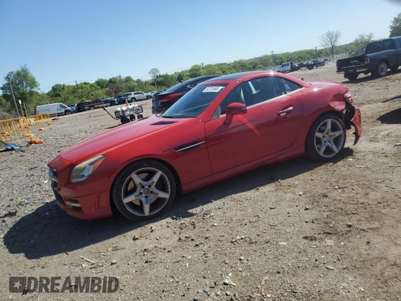 2013 Mercedes-Benz SLK 250 с VIN WDDPK4HA6DF051329, выставлен на аукционе Copart как лот 54751565 с пробегом 58 224 миль миль и Списание • Salvage title. История ставок и продаж доступна на DreamBid. Изображение 1.