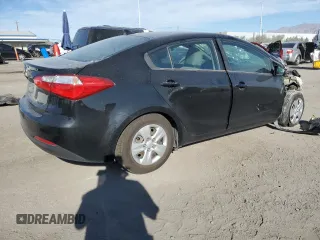 2016 Kia Forte LX with VIN KNAFK4A65G5538928, listed as a Copart auction lot 50807395 with 107,063 mi miles and Salvage Title. Bid and sale history available at carsss.com. Image 3.