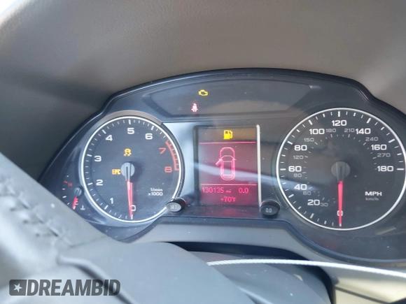 2009 Audi Q5 Premium Plus with VIN WA1KK78R19A019799, listed as a IAAI auction lot 39665813 with 130,135 mi miles and . Bid and sale history available at DreamBid. Image 7.