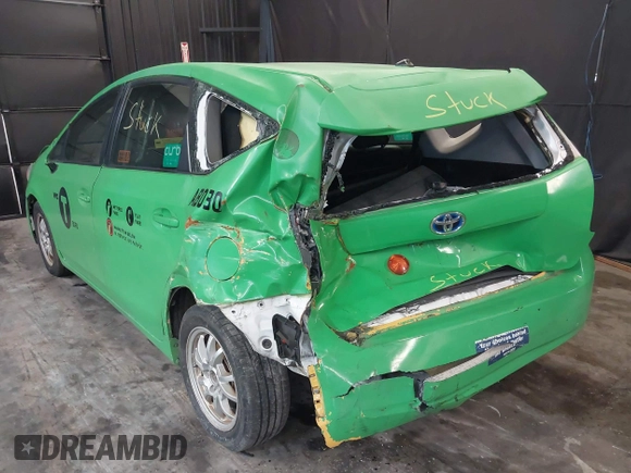 2015 Toyota Prius Two with VIN JTDZN3EU5FJ035495, listed as a IAAI auction lot 41585955 with 136,552 mi miles and . Bid and sale history available at DreamBid. Image 3.