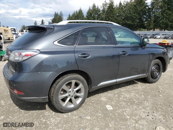 2010 Lexus RX 350 with VIN 2T2BK1BA7AC016164, listed as a Copart auction lot 50921705 with 211,178 mi miles and Salvage Title. Bid and sale history available at carsss.com. Image 3.