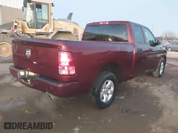 2018 Ram 1500 Express with VIN 1C6RR6FT7JS248230, listed as a IAAI auction lot 41371862 with 109,644 mi miles and . Bid and sale history available at DreamBid. Image 4.