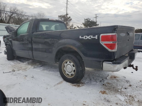 2013 Ford F-150 XL with VIN 1FTMF1EM4DKE21361, listed as a Copart auction lot 88074845 with 281,470 mi miles and Salvage Title. Bid and sale history available at DreamBid. Image 2.