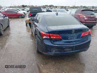 2020 Acura TLX w/Technology Pkg with VIN 19UUB1F57LA015342, listed as a IAAI auction lot 41553319 with 18,111 mi miles. Bid and sale history available at carsss.com. Image 3.