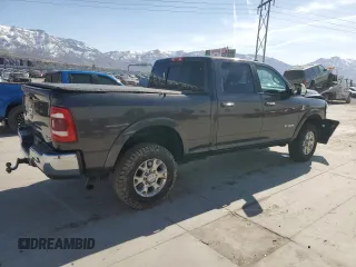2020 Ram 2500 Laramie with VIN 3C6UR5FL6LG122309, listed as a Copart auction lot 48019295 with 57,352 mi miles and Salvage Title. Bid and sale history available at carsss.com. Image 3.