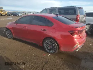 2022 Kia Forte GT with VIN 3KPF44AC9NE485560, listed as a Copart auction lot 51608625 with 49,841 mi miles and Salvage Title. Bid and sale history available at carsss.com. Image 2.