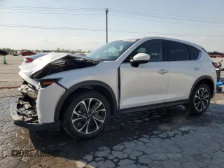 2023 Mazda CX-5 2.5 S Premium Package with VIN JM3KFBDM1P0187492, listed as a Copart auction lot 52923685 with 0 mi miles and Salvage Title. Bid and sale history available at carsss.com. Image 1.