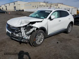 2022 Buick Envision Preferred with VIN LRBAZLR44ND165226, listed as a Copart auction lot 53031645 with 41,562 mi miles and Salvage Title. Bid and sale history available at carsss.com. Image 1.