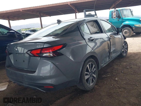 2021 Nissan Versa SV z VIN 3N1CN8EV4ML862408, wystawiony jako IAAI lot #42233052 z przebiegiem 80 435 mil mil oraz . Historia ofert i sprzedaży dostępna na DreamBid. Obrazek 4.