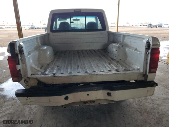 1991 Ford Ranger Splash with VIN 1FTCR14U2MPA61532, listed as a Copart auction lot 42125705 with 22,454 mi miles and Salvage Title. Bid and sale history available at carsss.com. Image 6.