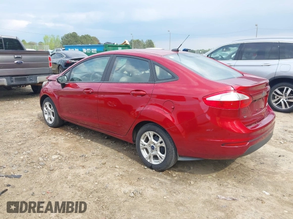 2016 Ford Fiesta SE with VIN 3FADP4BJ4GM118382, listed as a IAAI auction lot 41999324 with 91,440 mi miles. Bid and sale history available at carsss.com. Image 3.