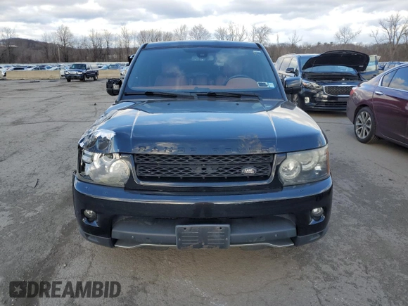 2012 Land Rover Range Rover Sport SC with VIN SALSH2E40CA741443, listed as a Copart auction lot 85862434 with 108,659 mi miles and Salvage Title. Bid and sale history available at carsss.com. Image 5.