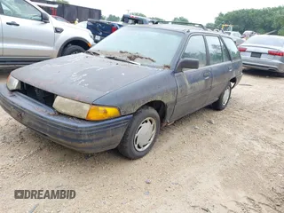1993 Ford Escort with VIN 1FAPP15J3PW315972, listed as a IAAI auction lot 42553063 with 86,374 mi miles and . Bid and sale history available at DreamBid. Image 2.