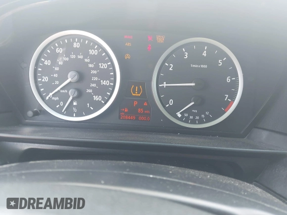 2007 BMW 5 Series with VIN WBANF33567CS38714, listed as a IAAI auction lot 42069445 with 208,449 mi miles and . Bid and sale history available at DreamBid. Image 7.