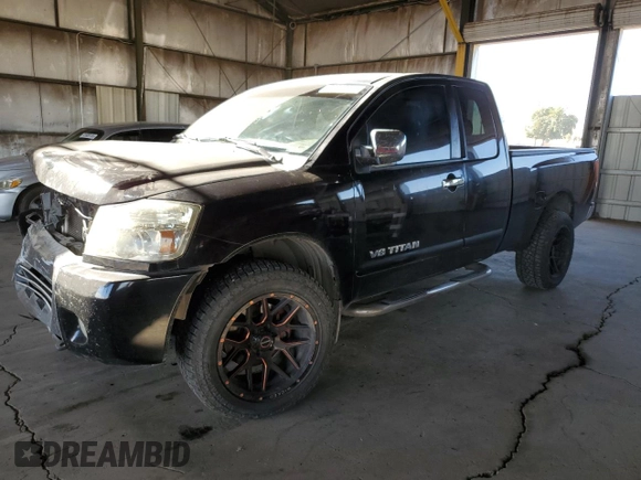 2008 Nissan Titan XE with VIN 1N6BA06C18N305929, listed as a Copart auction lot 86313274 with 194,247 mi miles and Salvage title. Bid and sale history available at DreamBid. Image 1.