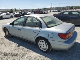 2002 Saturn SL with VIN 1G8ZK52712Z291884, listed as a Copart auction lot 66075874 with 62,275 mi miles and Salvage Title. Bid and sale history available at carsss.com. Image 2.