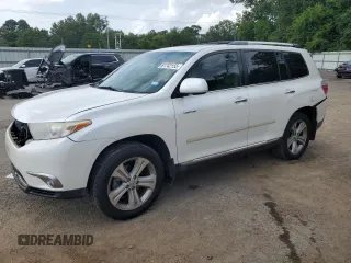 2012 Toyota Highlander Limited с VIN 5TDYK3EH9CS056713, выставлен на аукционе Copart как лот 61742155 с пробегом 228 003 миль миль и Списание • Salvage title. История ставок и продаж доступна на DreamBid. Изображение 1.