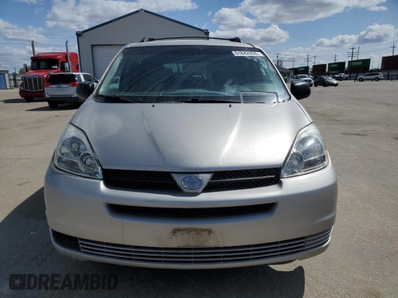 2005 Toyota Sienna CE with VIN 5TDZA23C65S249249, listed as a Copart auction lot 51842855 with 188,836 mi miles and Salvage Title. Bid and sale history available at carsss.com. Image 5.
