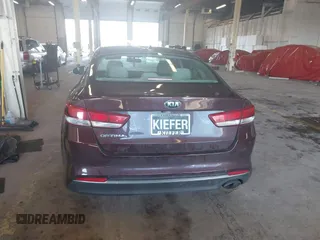 2018 Kia Optima LX with VIN 5XXGT4L36JG274564, listed as a IAAI auction lot 41535874 with 91,883 mi miles and . Bid and sale history available at DreamBid. Image 15.