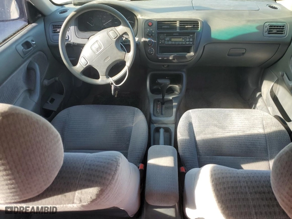 2000 Honda Civic VP with VIN 2HGEJ6614YH536447, listed as a Copart auction lot 46506085 with 302,724 mi miles and Salvage Title. Bid and sale history available at carsss.com. Image 8.