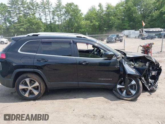 2020 Jeep Cherokee Limited with VIN 1C4PJMDX7LD522471, listed as a IAAI auction lot 42468793 with 62,226 mi miles and . Bid and sale history available at DreamBid. Image 14.
