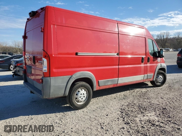 2015 Ram ProMaster Cargo with VIN 3C6TRVDG5FE520919, listed as a Copart auction lot 82394204 with 202,370 mi miles and Salvage Title. Bid and sale history available at carsss.com. Image 3.