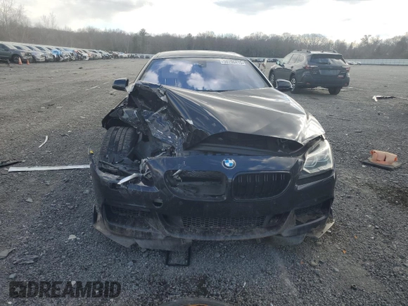 2015 BMW 6 Series 640i with VIN WBA6A0C58FD318669, listed as a Copart auction lot 50706415 with 79,538 mi miles and Clean Title. Bid and sale history available at DreamBid. Image 5.