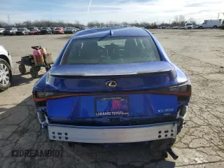 2023 Lexus IS 350 F Sport z VIN JTHGZ1E26P5031088, wystawiony jako Copart lot #85846244 z przebiegiem 10 758 mil mil oraz Szkody całkowita. Historia ofert i sprzedaży dostępna na DreamBid. Obrazek 6.
