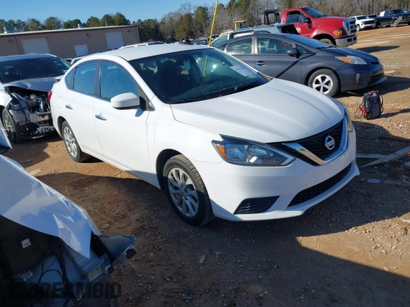 2019 Nissan Sentra S z VIN 3N1AB7AP8KY379747, wystawiony jako IAAI lot #41376492 z przebiegiem 92 328 mil mil oraz . Historia ofert i sprzedaży dostępna na DreamBid. Obrazek 1.