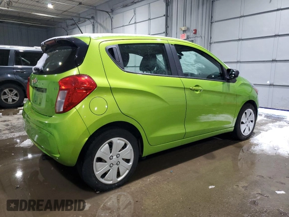 2016 Chevrolet Spark LS with VIN KL8CB6SA7GC576279, listed as a Copart auction lot 45019155 with 70,306 mi miles and Salvage Title. Bid and sale history available at carsss.com. Image 3.