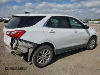 2020 Chevrolet Equinox LT with VIN 2GNAXUEV8L6189480, listed as a Copart auction lot 48787435 with 109,850 mi miles and Salvage Title. Bid and sale history available at DreamBid. Image 3.