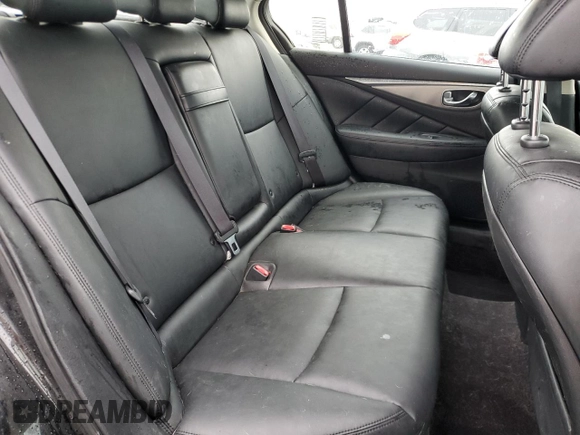 2015 Infiniti Q50 Premium with VIN JN1BV7AP9FM339066, listed as a Copart auction lot 61464355 with 168,471 mi miles and Salvage title. Bid and sale history available at DreamBid. Image 10.