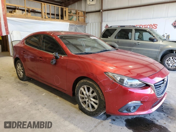 2015 Mazda 3 i Touring with VIN 3MZBM1V79FM127521, listed as a Copart auction lot 89337265 with 117,949 mi miles and Salvage Title. Bid and sale history available at DreamBid. Image 4.