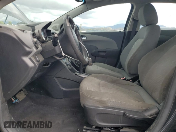 2013 Chevrolet Sonic LS with VIN 1G1JA6SG4D4239041, listed as a Copart auction lot 48250105 with 103,370 mi miles and Salvage title. Bid and sale history available at DreamBid. Image 7.