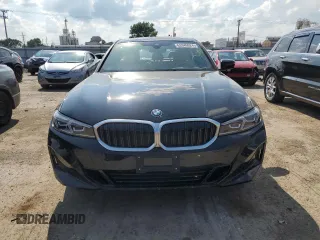 2023 BMW 3 Series 330e xDrive with VIN 3MW39FS04P8C97953, listed as a Copart auction lot 63346024 with Not Provided miles and Clean Title. Bid and sale history available at carsss.com. Image 5.