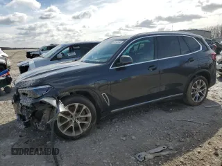 2021 BMW X5 xDrive45e with VIN 5UXTA6C01M9H73538, listed as a Copart auction lot 50148605 with 0 mi miles and Salvage Title. Bid and sale history available at carsss.com. Image 1.