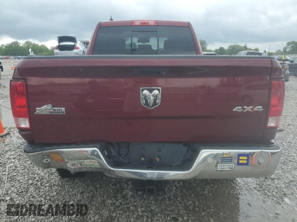 2018 Ram 1500 Big Horn with VIN 1C6RR7GG9JS310766, listed as a Copart auction lot 57300475 with 101,572 mi miles and Salvage title. Bid and sale history available at DreamBid. Image 6.