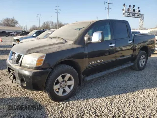 2005 Nissan Titan LE with VIN 1N6AA07B95N504143, listed as a Copart auction lot 48937555 with 178,603 mi miles and Clean Title. Bid and sale history available at carsss.com. Image 1.