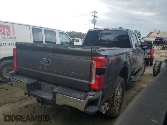 2023 Ford F-250 XL with VIN 1FT8W2BT2PEC96771, listed as a Copart auction lot 59858745 with Not provided miles and Salvage title. Bid and sale history available at DreamBid. Image 3.