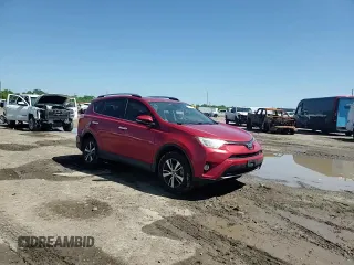 2017 Toyota RAV4 XLE with VIN JTMWFREV3HJ121385, listed as a Copart auction lot 52240585 with 77,944 mi miles and Salvage Title. Bid and sale history available at carsss.com. Image 11.